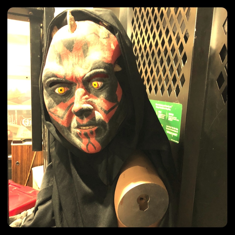 Death Maul mask/cloak